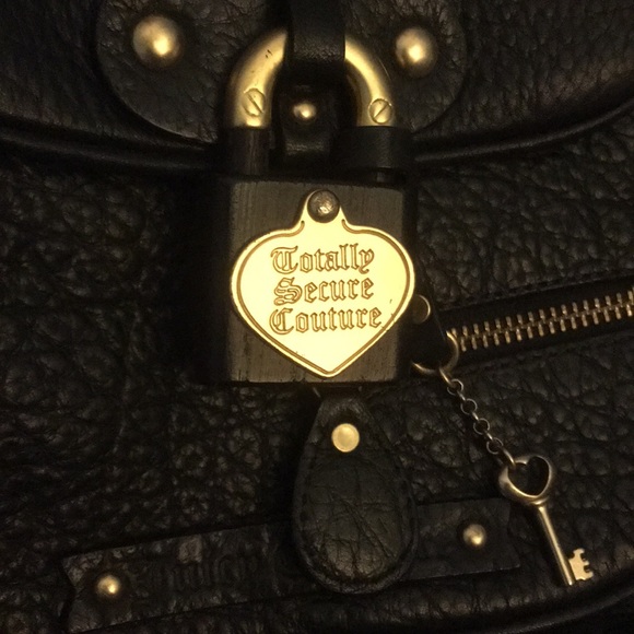 Black Juicy Couture purse - Picture 2 of 4